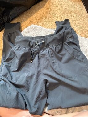 Casual Drawstring Jogger Pants in Slate Gray